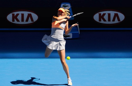 Maria sharapova. Credito Australian Open