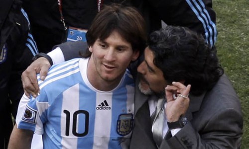 messi-maradona