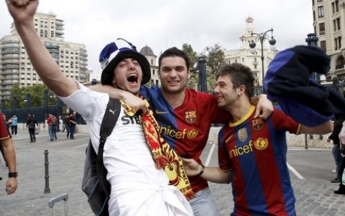 Aficionados Madrid Barca