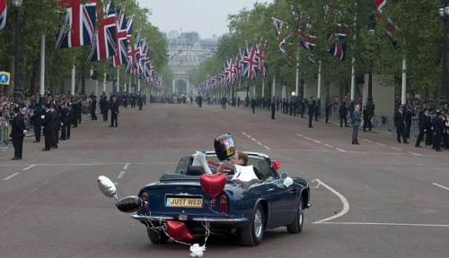 William Kate Aston Martin