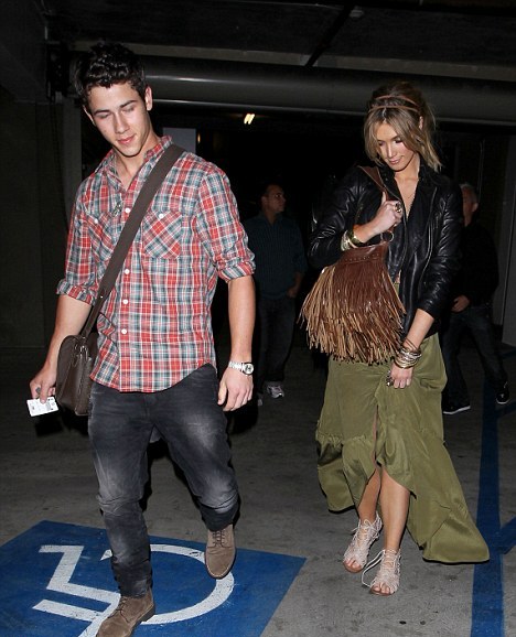 Nick Jonas and Delta Goodrem