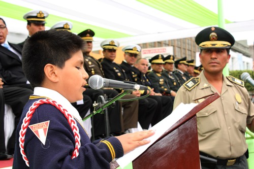 POLICÍAS ESCOLARES JURAMENTARON EN CALLAO